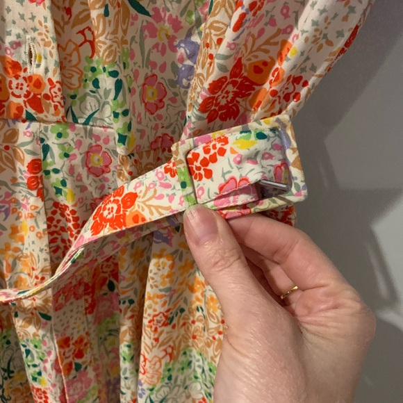 ADORABLE! Frances Valentine belted floral dress NWOT👗 - Picture 5 of 6